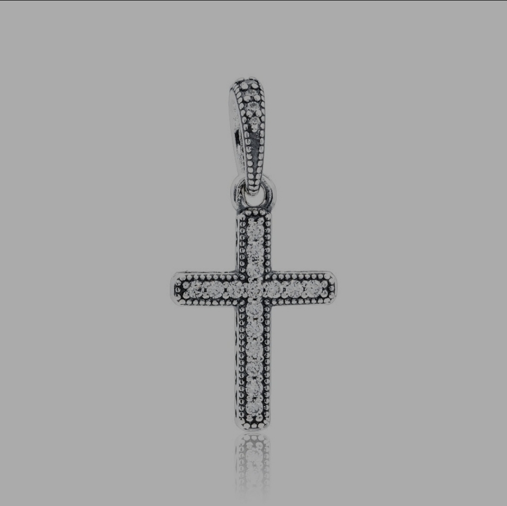 Pandora Sterling Silver Cross Pendant